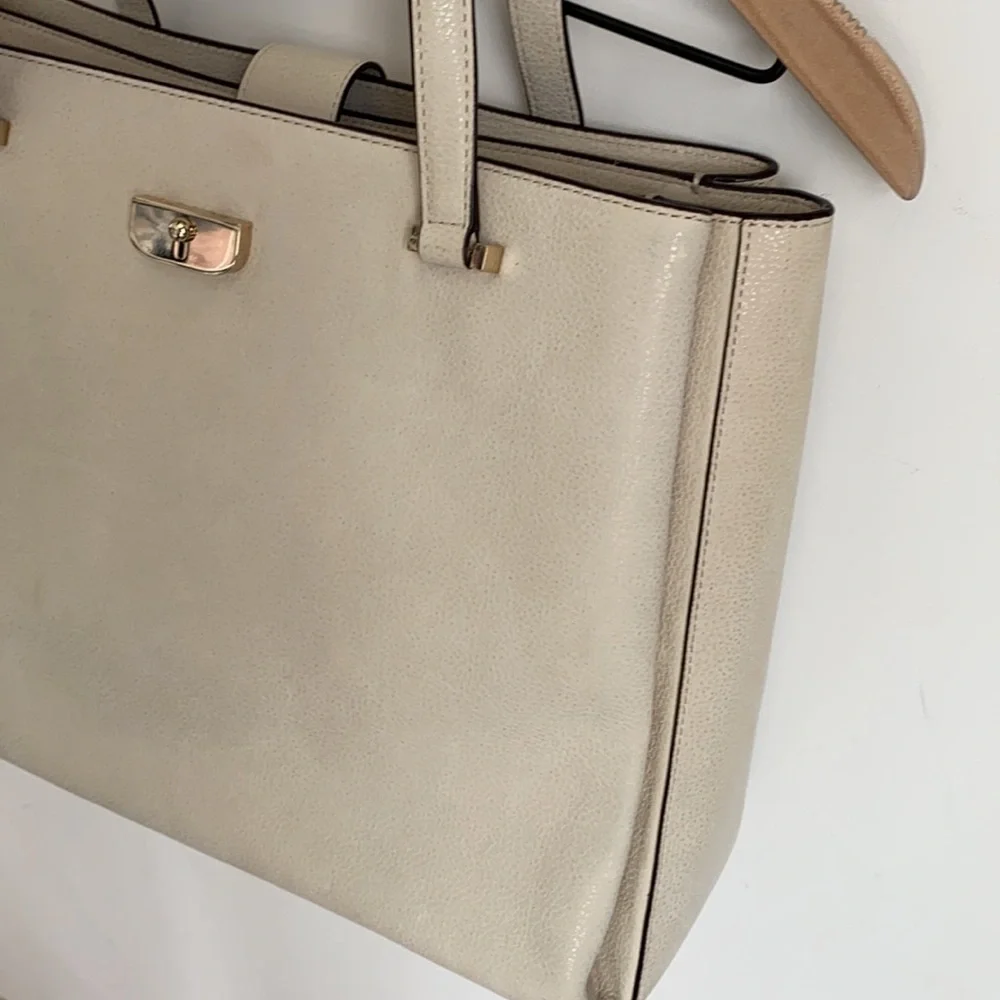 Kate‎ Spade Palma Love Street Cream Satchel, NWT